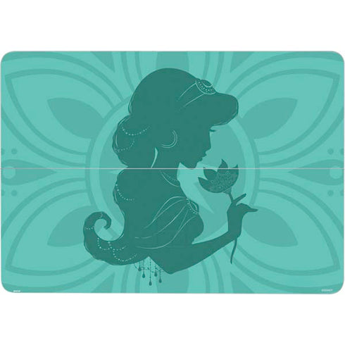 Disney Aladdin Princess Jasmine Silhouette Flower Surface Laptop Studio Skin